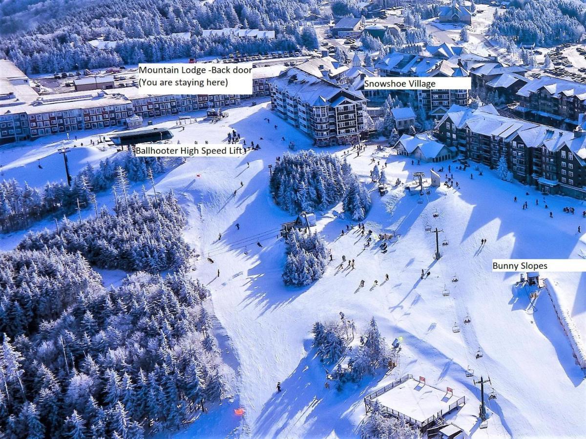 Stroll To Slopes, Village Area, Ski In-Out Mtlodge 151 Snowshoe Exterior photo