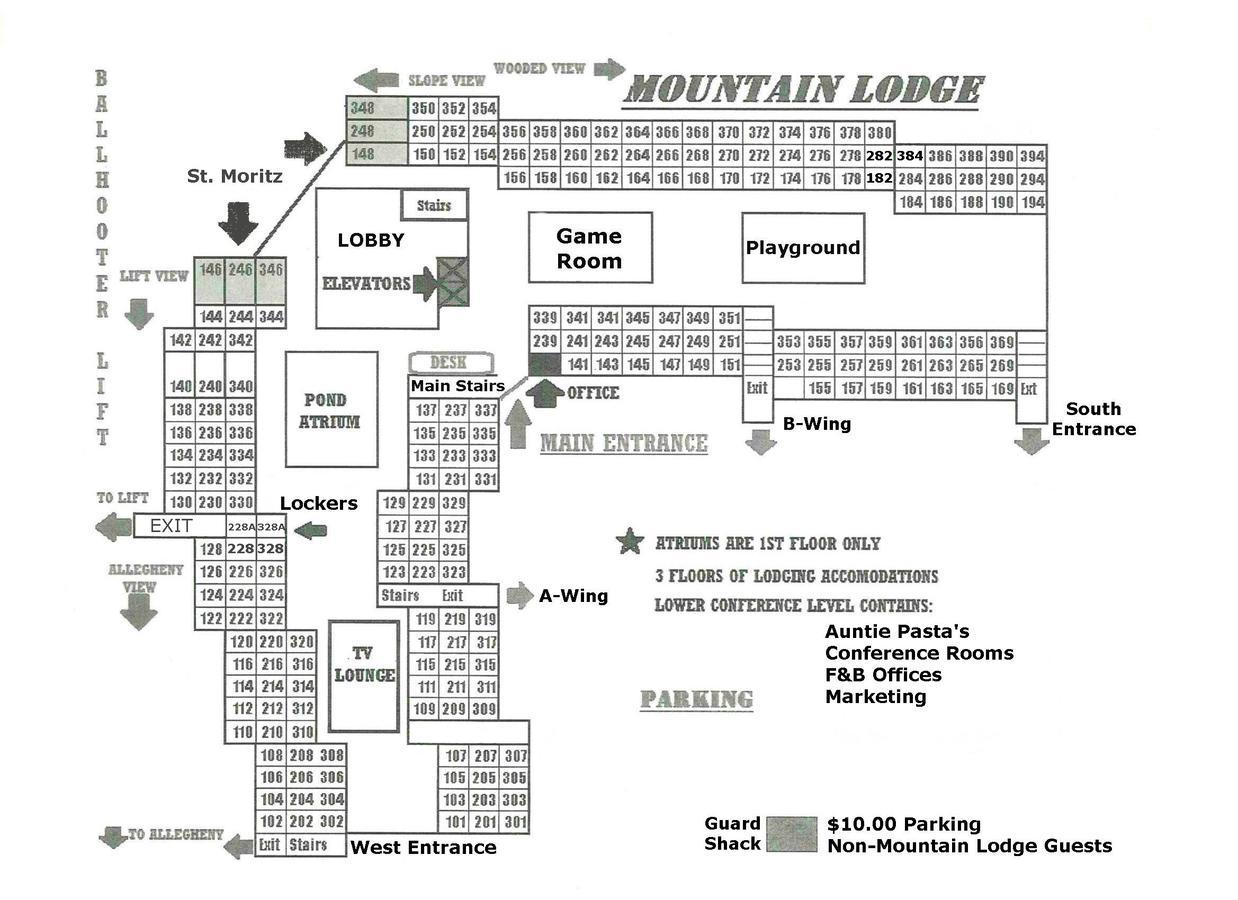 Stroll To Slopes, Village Area, Ski In-Out Mtlodge 151 Snowshoe Exterior photo